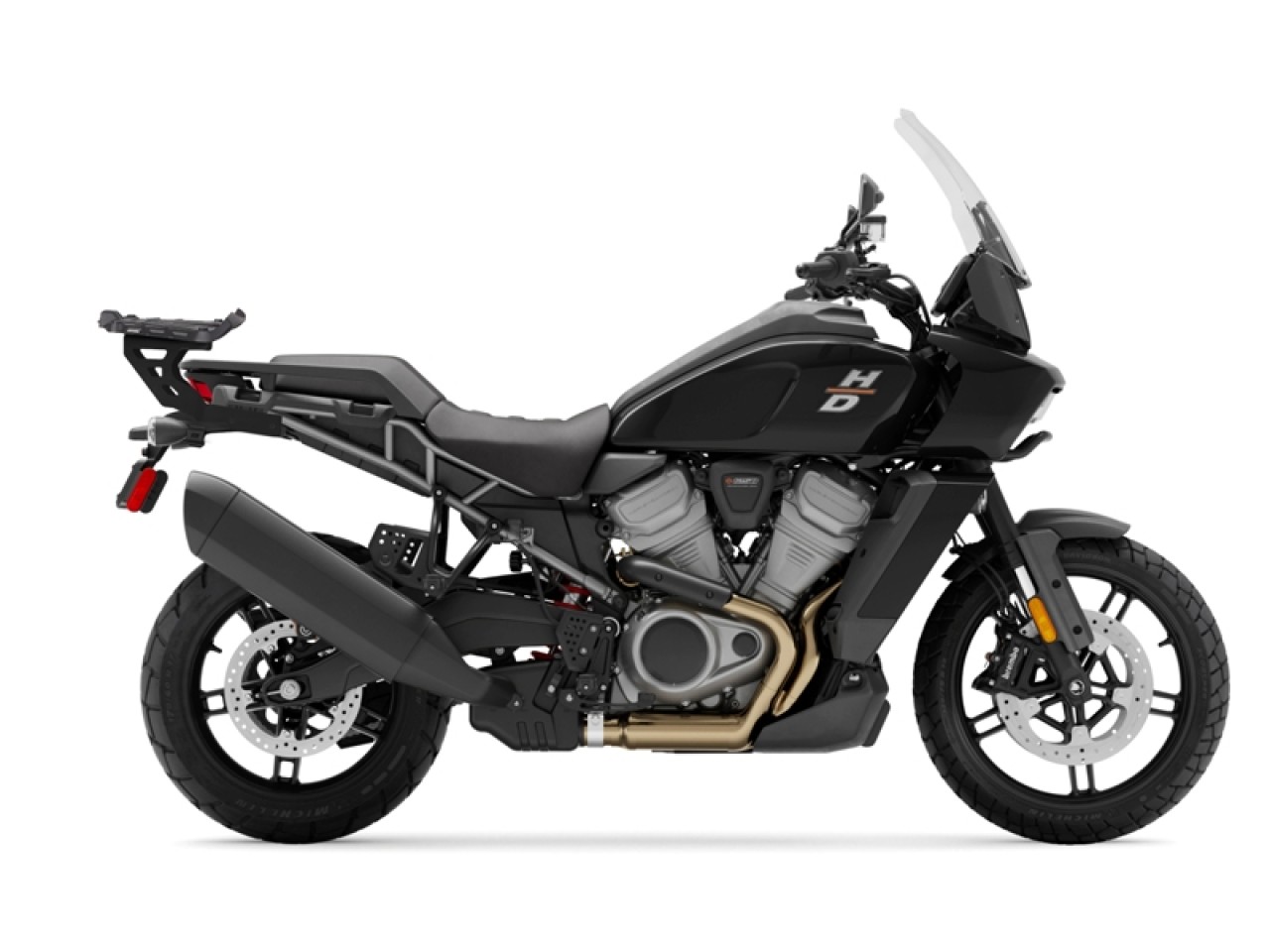 Shad Top Case Träger schwarz lackiert für Harley Davidson Pan America 1250 /Special (21-25)