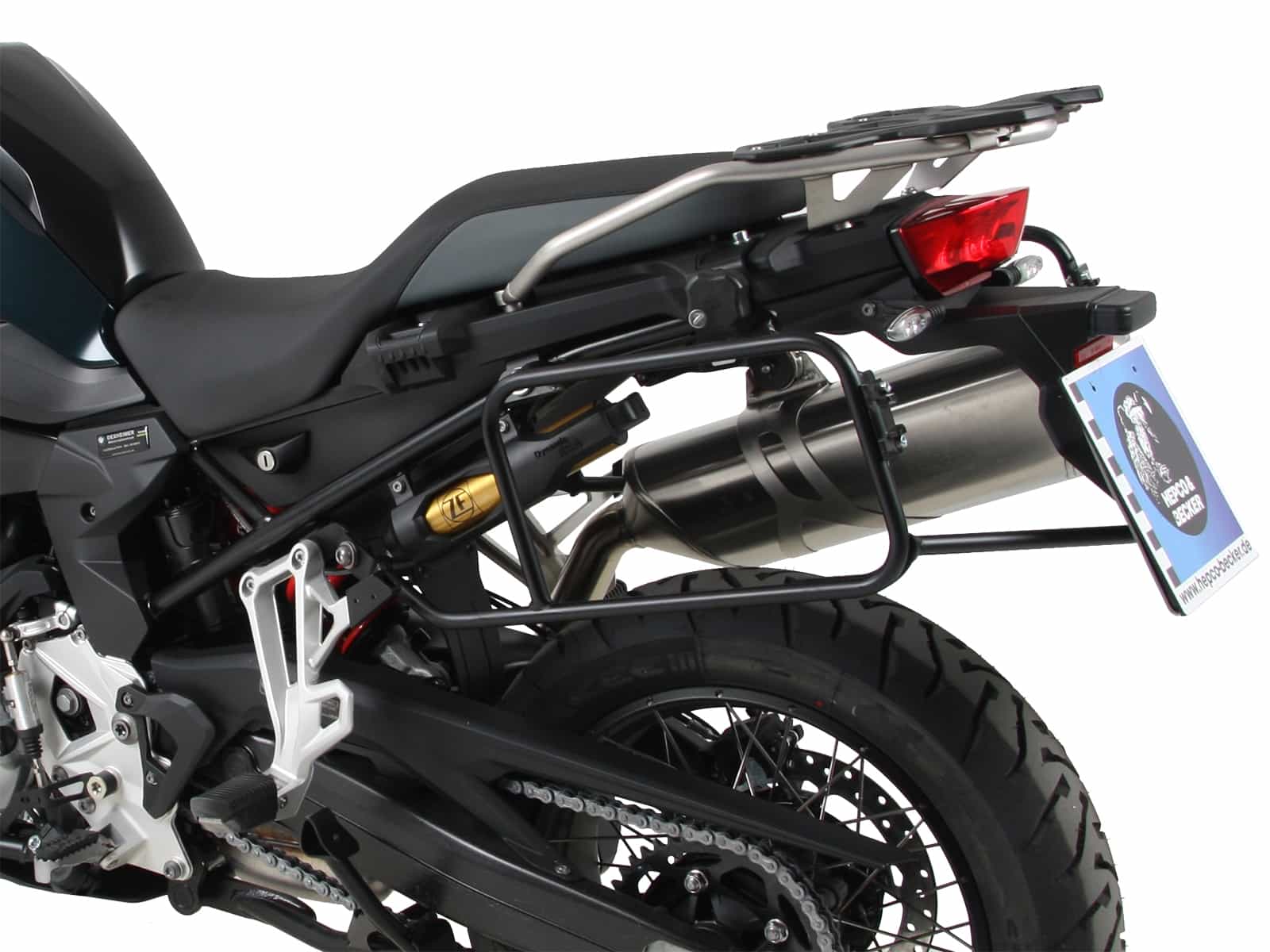Seitenkofferträger Lock-it schwarz für BMW F 850 GS Hepco & Becker