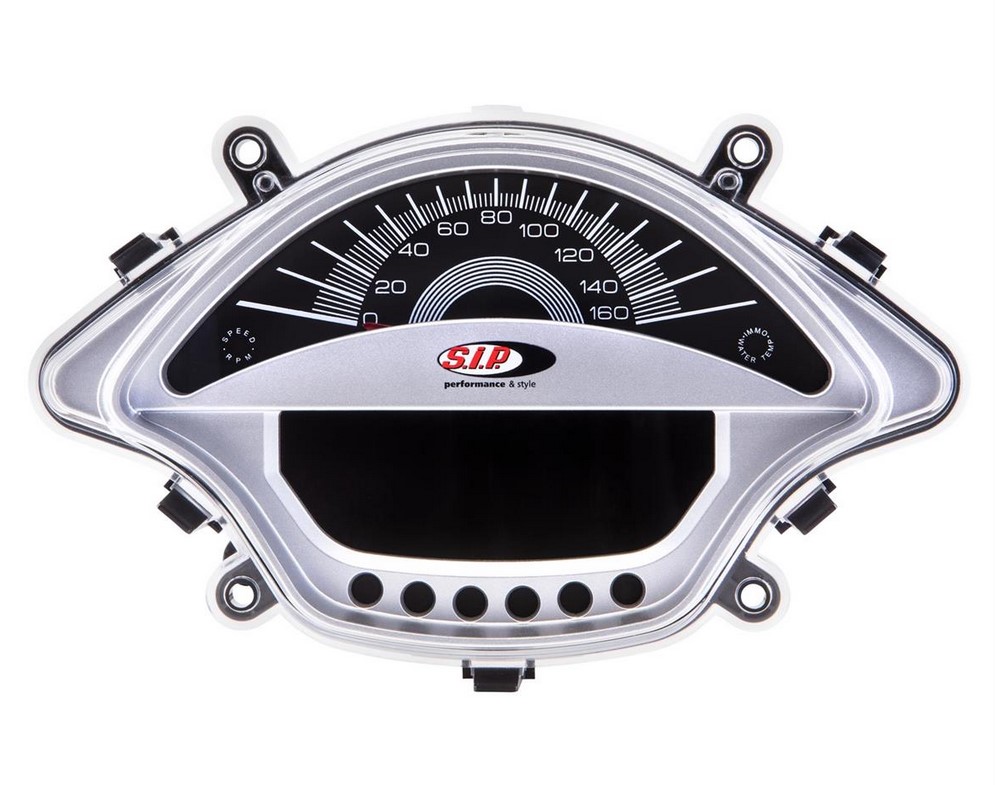 Drehzahlmesser/Tacho für Vespa GTS/​GTS Super 300ccm FL ('14-), silber