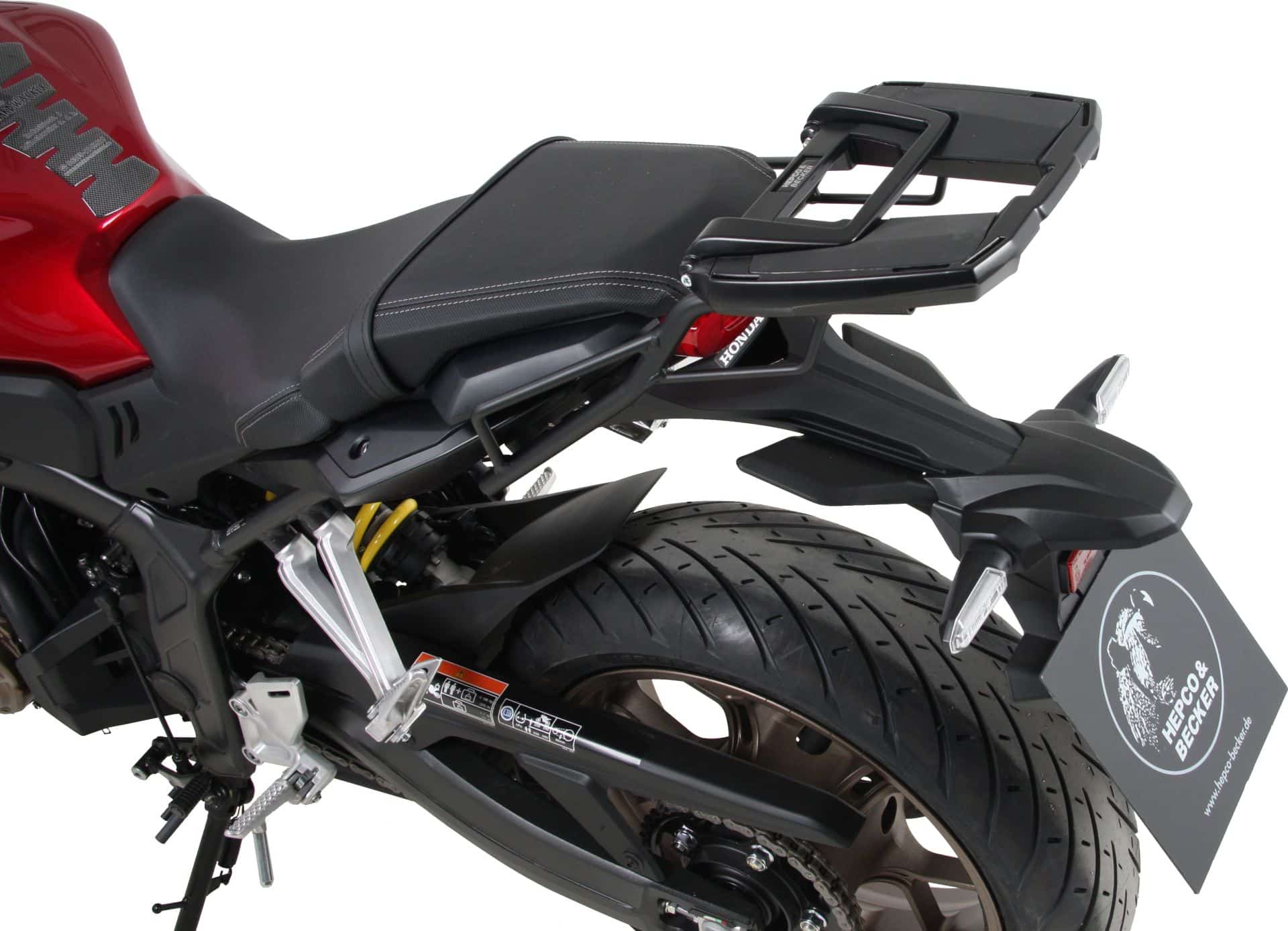 Easyrack Topcaseträger schwarz für Honda CBR 650 R (19-20) Hepco & Becker