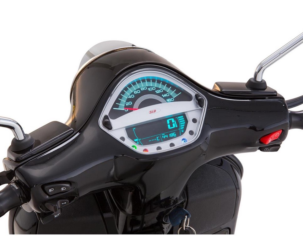Drehzahlmesser/Tacho für Vespa GTS 250ccm (-'13), silber