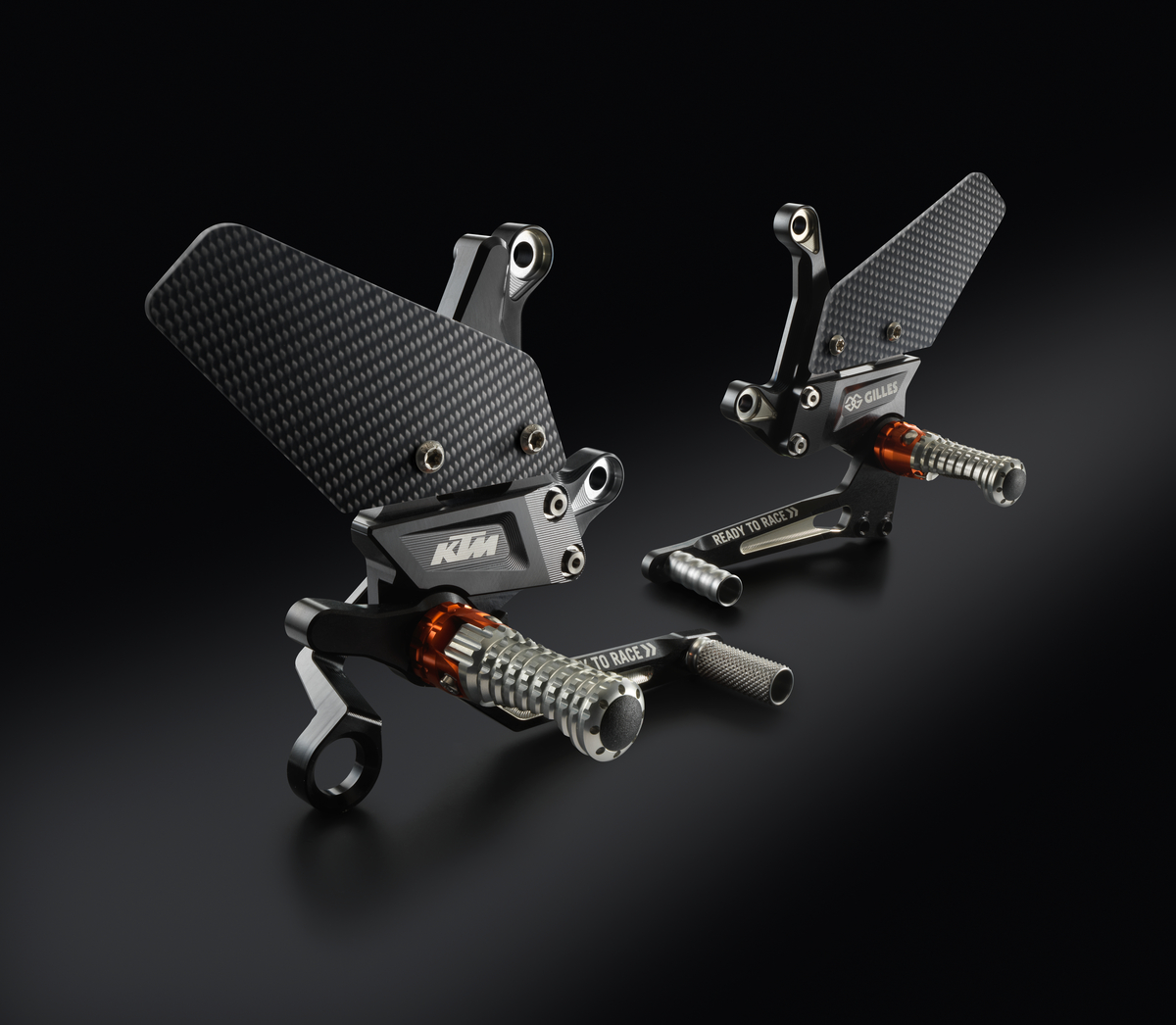 KTM Fußrastenanlage