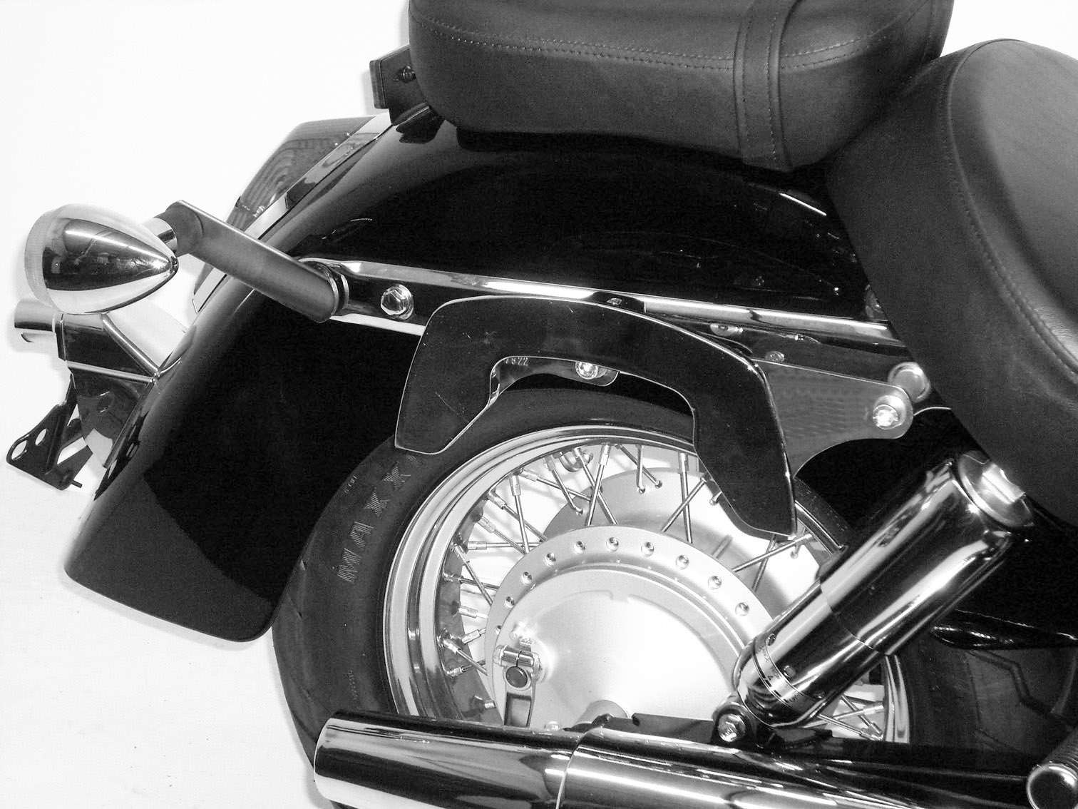 C-Bow Seitenträger chrom für Honda VT 750 C Shadow (04-07) Hepco & Becker