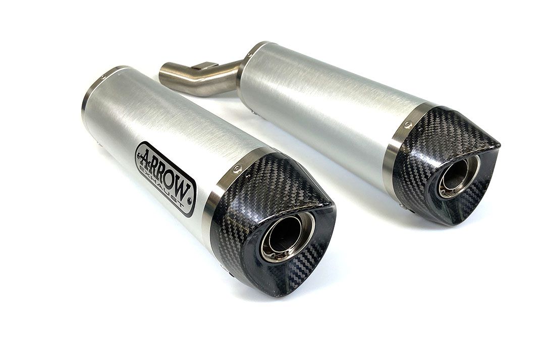 ARROW Auspuff DARK THUNDER für Kawasaki Z 1000 (10-)