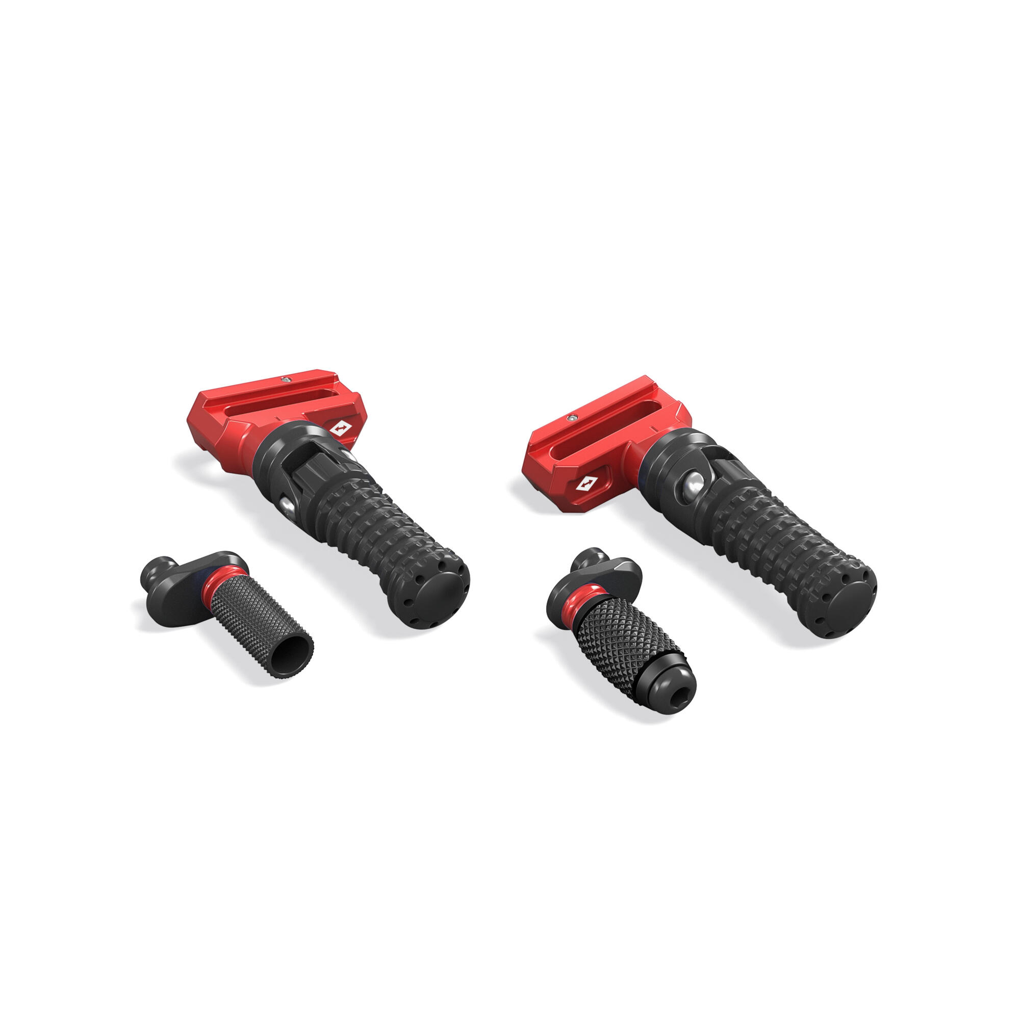 Farbiges Finish-Kit für MT-09 / MT-10 (Bj.21-23) Fußrastenanlage (B7N-FRSFN-00) Original Yamaha - b7