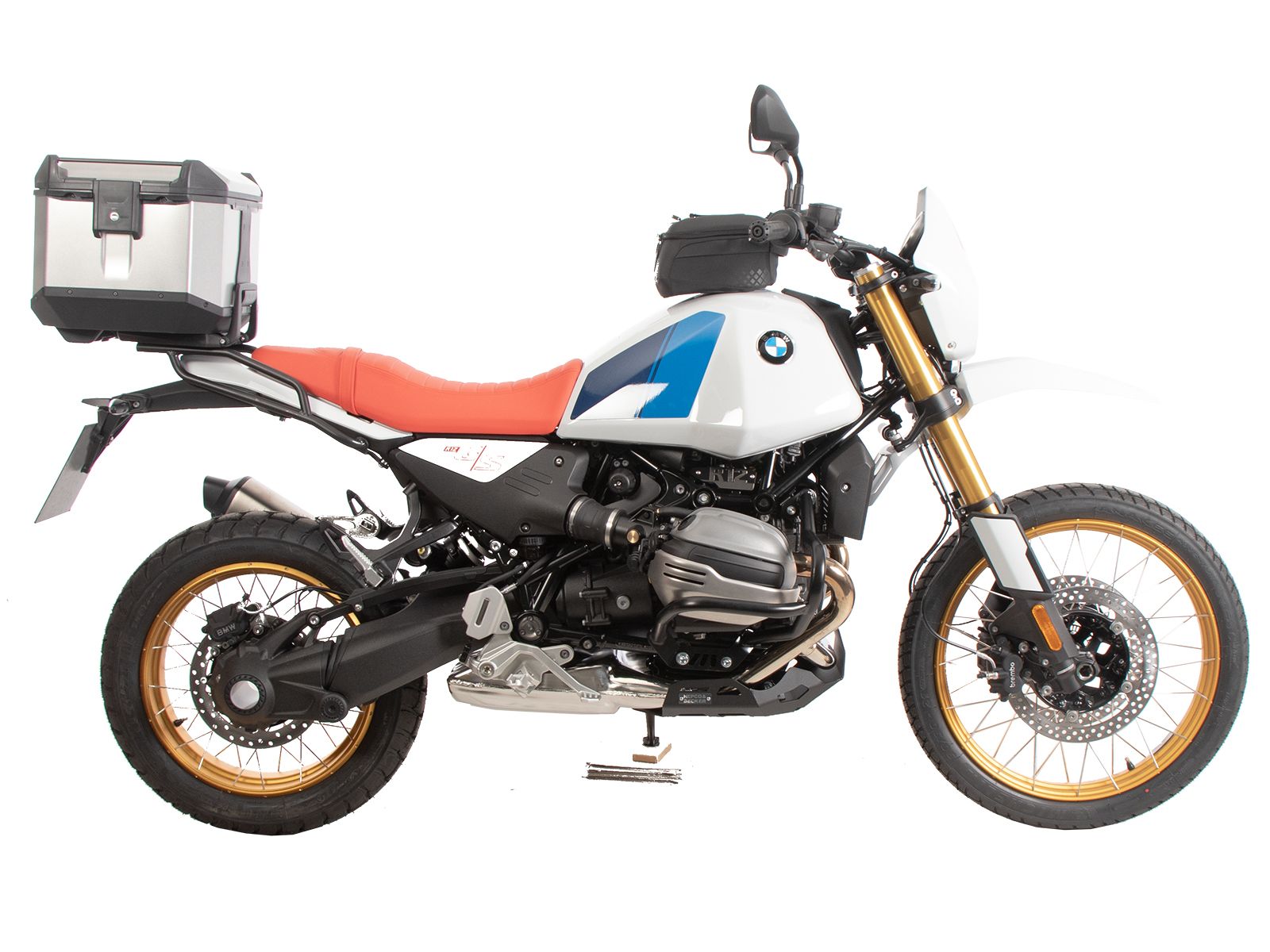 Alurack Topcase-Träger schwarz für BMW R 12 G/S (25-) Hepco & Becker