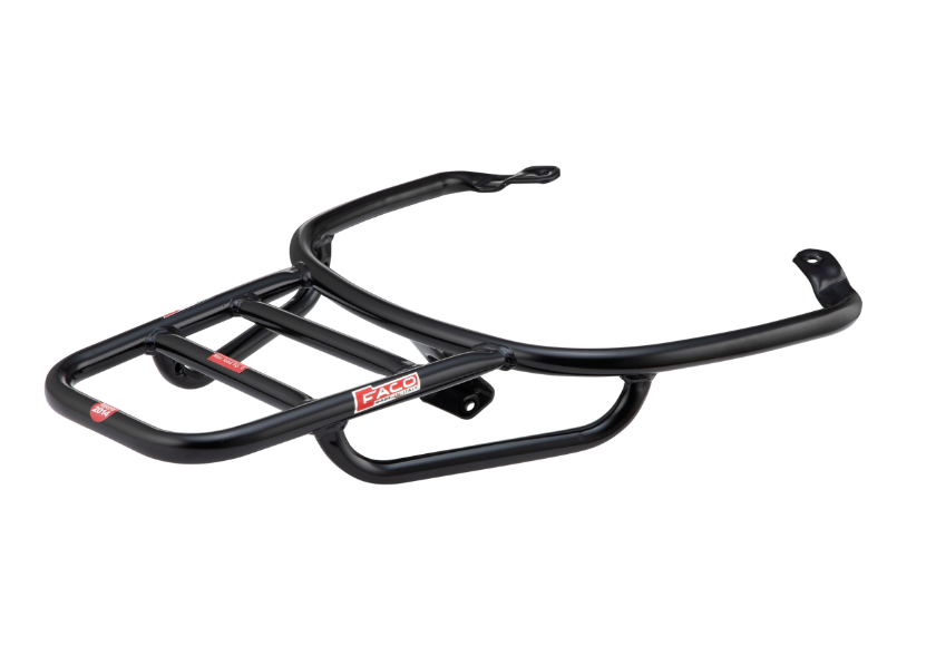 Gepäckbrücke hinten für Vespa Primavera /​Sprint /​Elettrica 50-150ccm, schwarz