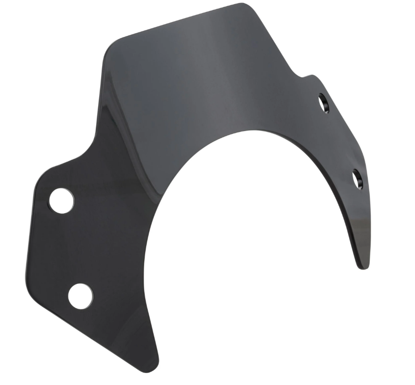 Flyscreen ohne Halter schwarz getönt für Vespa GTS/​GTS Super/​GT/Primavera/Elettrica/PX
