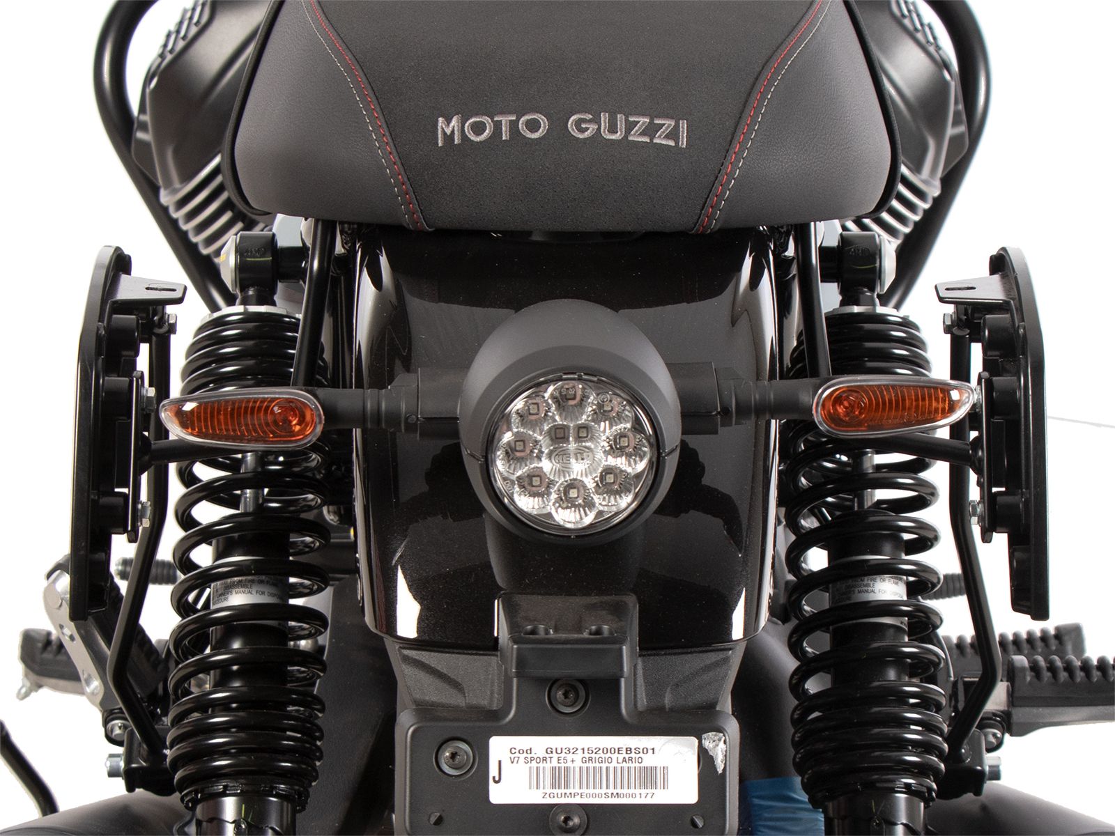 C-Bow Seitenträger schwarz für Moto Guzzi V7 850 Stone (25- ) Hepco & Becker