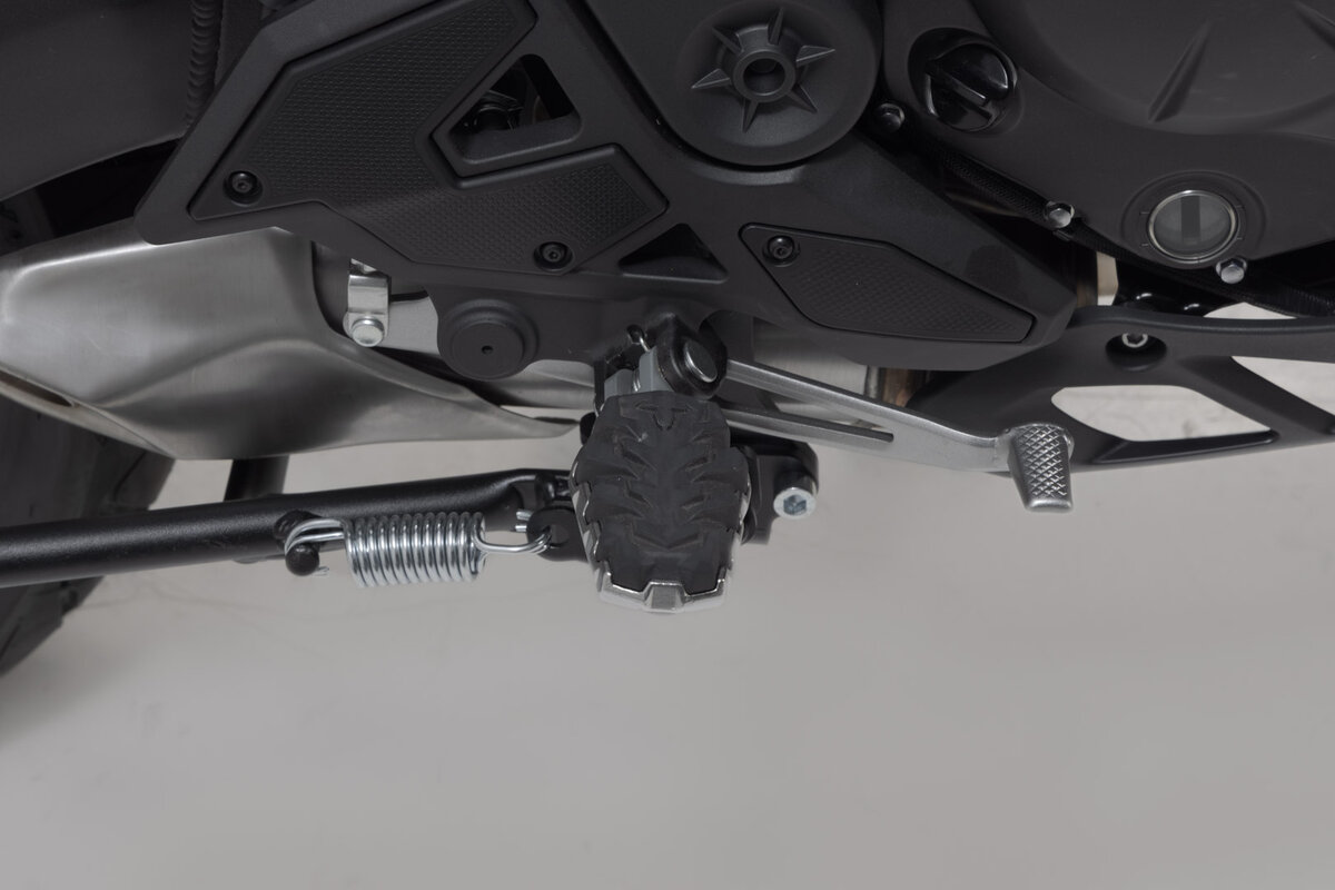 SW-Motech Verstellbare Fußrasten EVO, Edelstahl, für Kawasaki Versys 1000