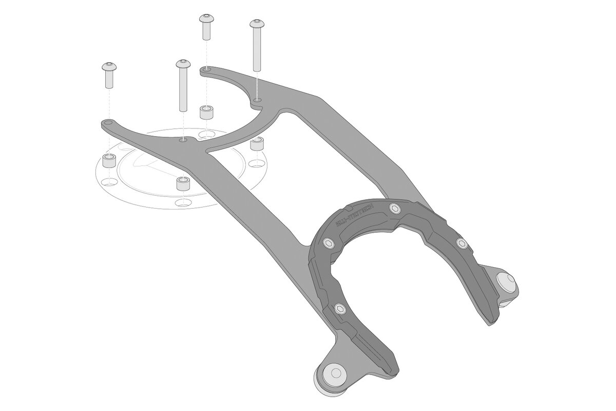 SW-Motech PRO Tankring für Honda NX 500 (24-)