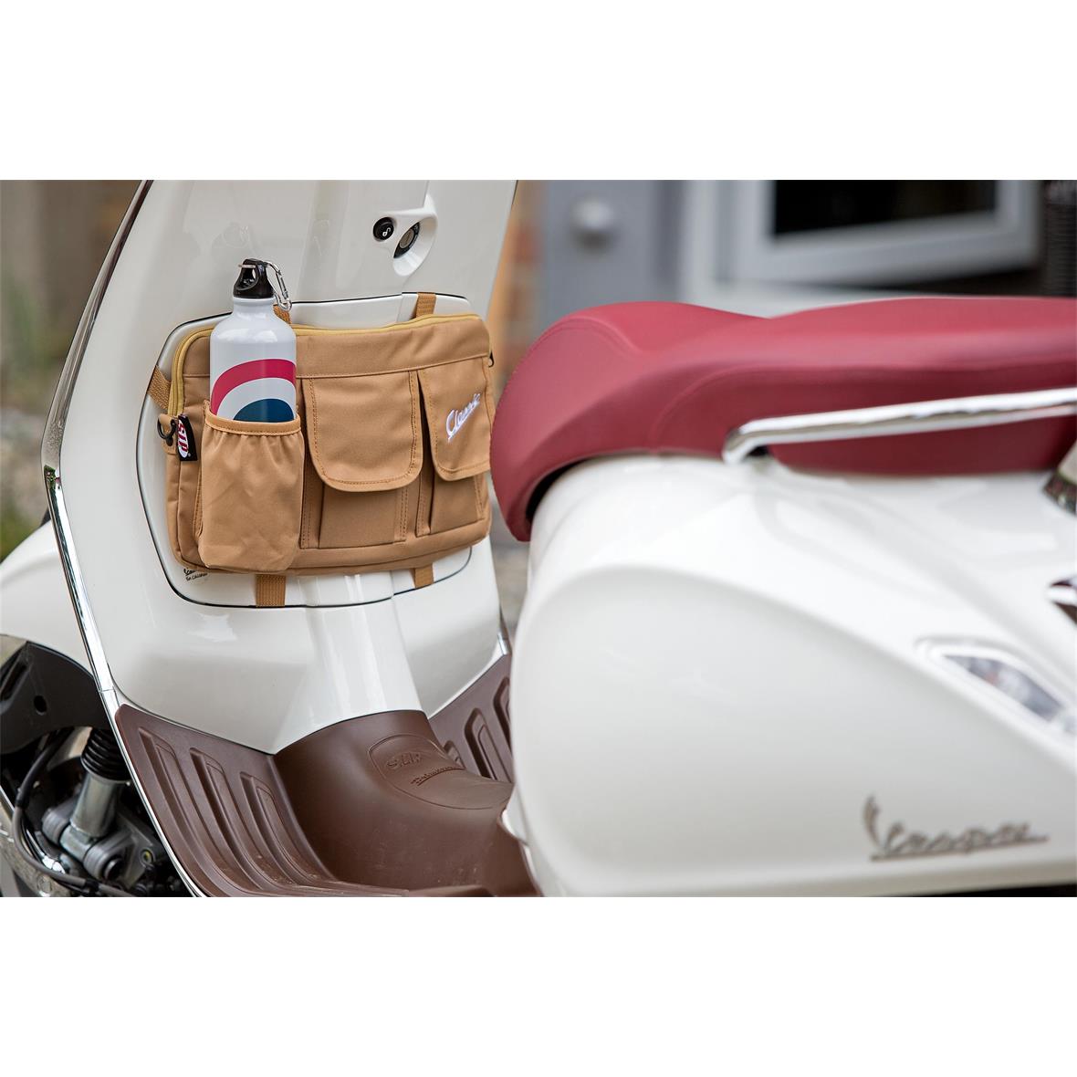 Tasche "Classic" für Gepäckfach/Handschuhfach Vespa - braun
