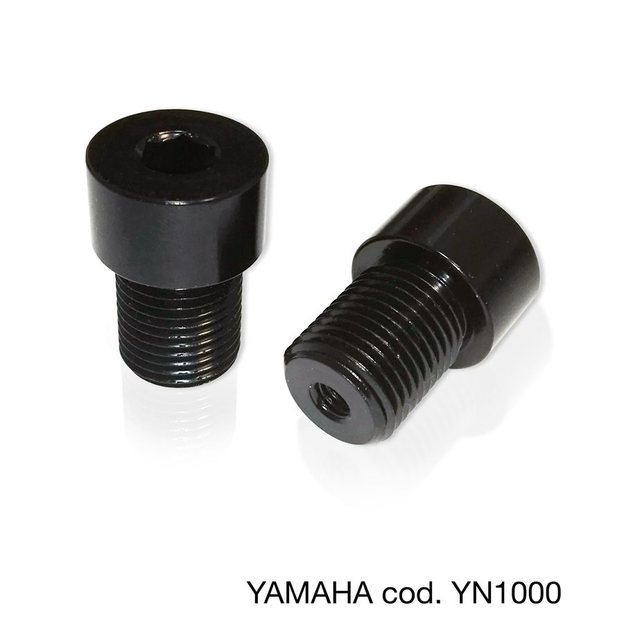 Barracuda Lenkerendenadapter für Hebelschutz und Lenkerendenspiegel für Yamaha Naked Bikes