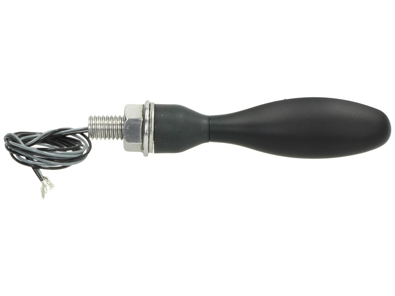 Kellermann Blinker, Micro 1000 LED Dark, Stahl, LED, V/H,  L/R, 12 V, schwarz seidenmatt, M8x20