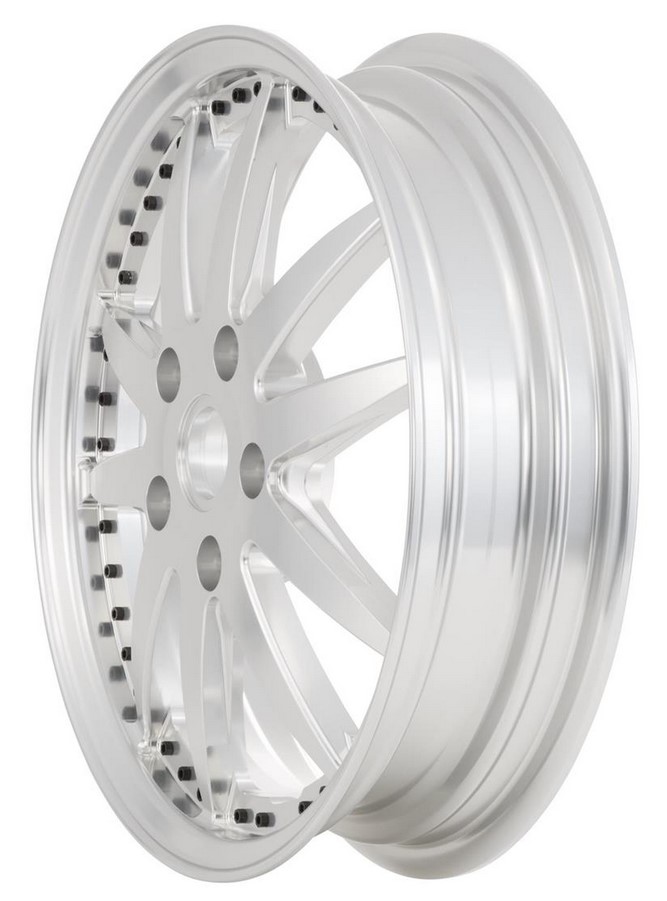 Felge Sport vorne/hinten für Vespa GTS/​GTS Super/​GTV/​GT 60/​GT/​GT L/​946 125-300ccm, silber