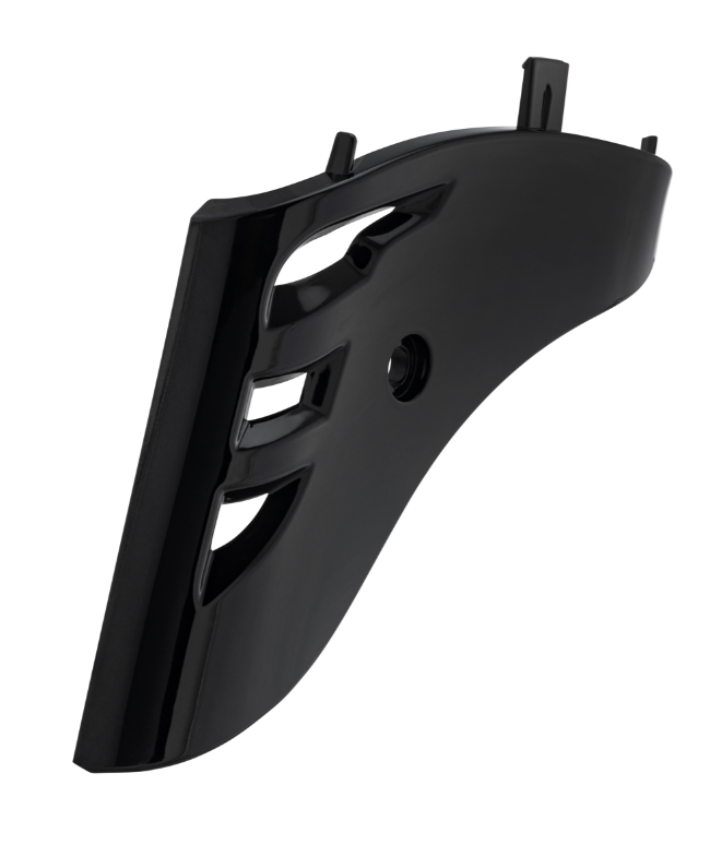 Gabelverkleidung für Vespa Primavera/​Sprint/Elettrica 50-150ccm, schwarz glänzend