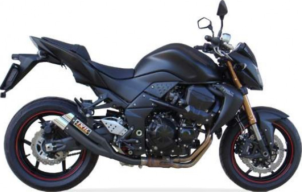 IXIL HYPERLOW BLACK XL Edelstahl-Endtopf für Kawasaki Z 750 S / R (Bj.07-12)