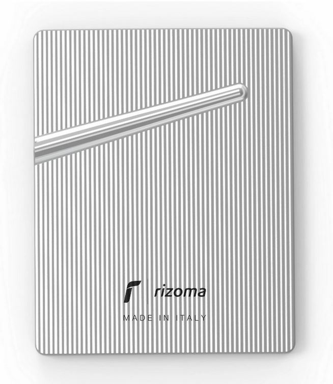 Emblem RIZOMA Kaskade für Vespa, silber