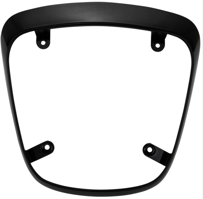Rahmen Rücklicht für Vespa Primavera/​Sprint 50-150ccm ('18-), schwarz glänzend