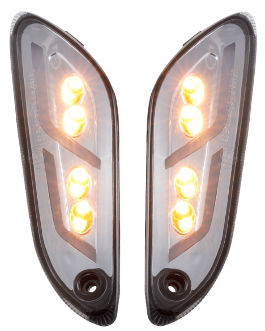 Blinker Kit vorne & hinten für Vespa Primavera/​Sprint 125-150ccm 2T/​4T AC, getönt