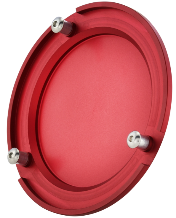 Abdeckung Variodeckel für Vespa Primavera/​Sprint 125-150ccm i.e. 3V 4T AC, rot matt