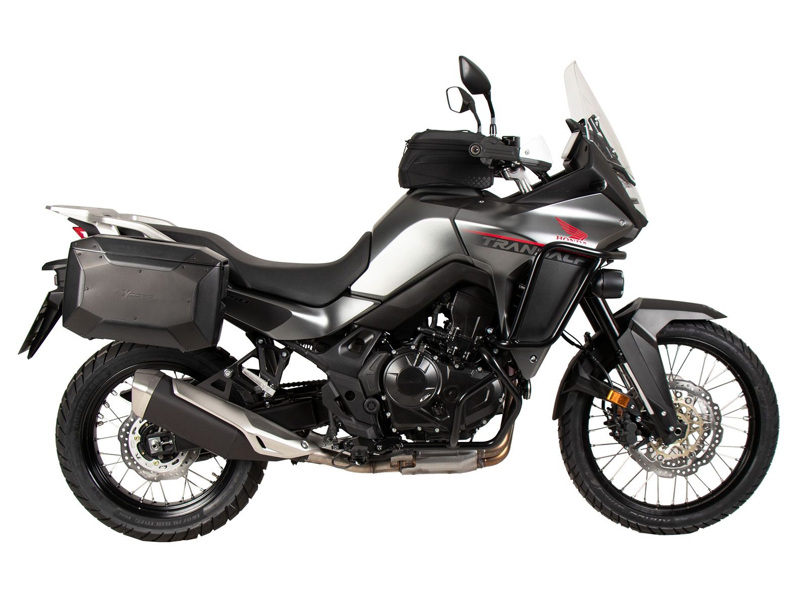 C-Bow Seitenträger schwarz für Honda XL 750 Transalp / E-Clutch (25-) Hepco & Becker