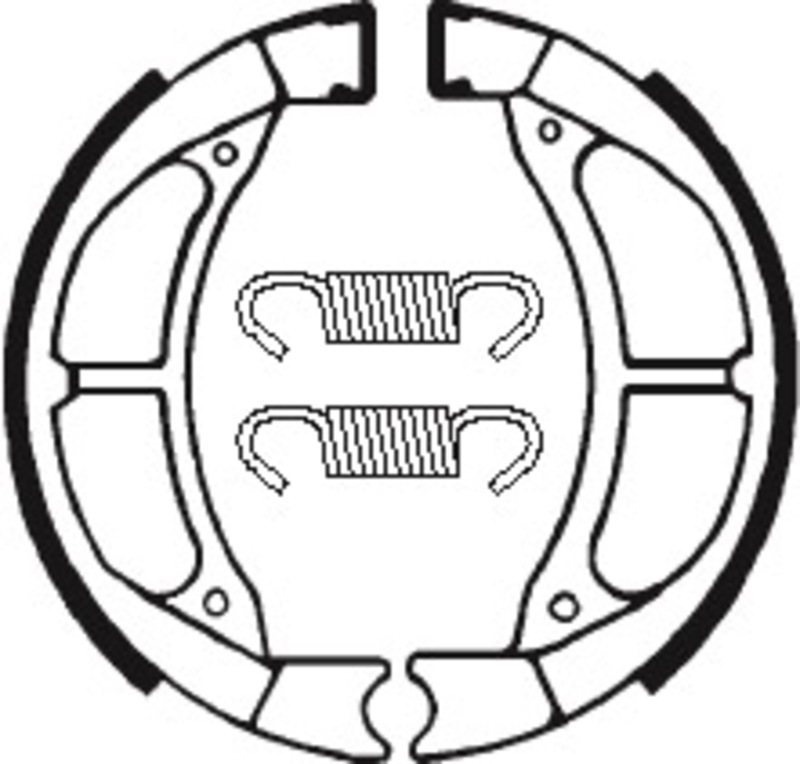 Tecnium Scooter Organische Bremsbacken - BA021