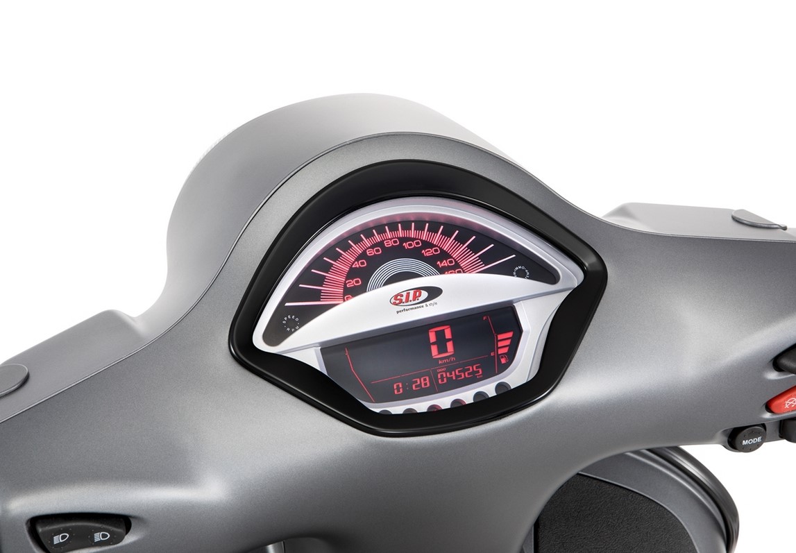 Drehzahlmesser/Tacho für Vespa GTS/​GTS Super 300ccm FL ('14-), silber