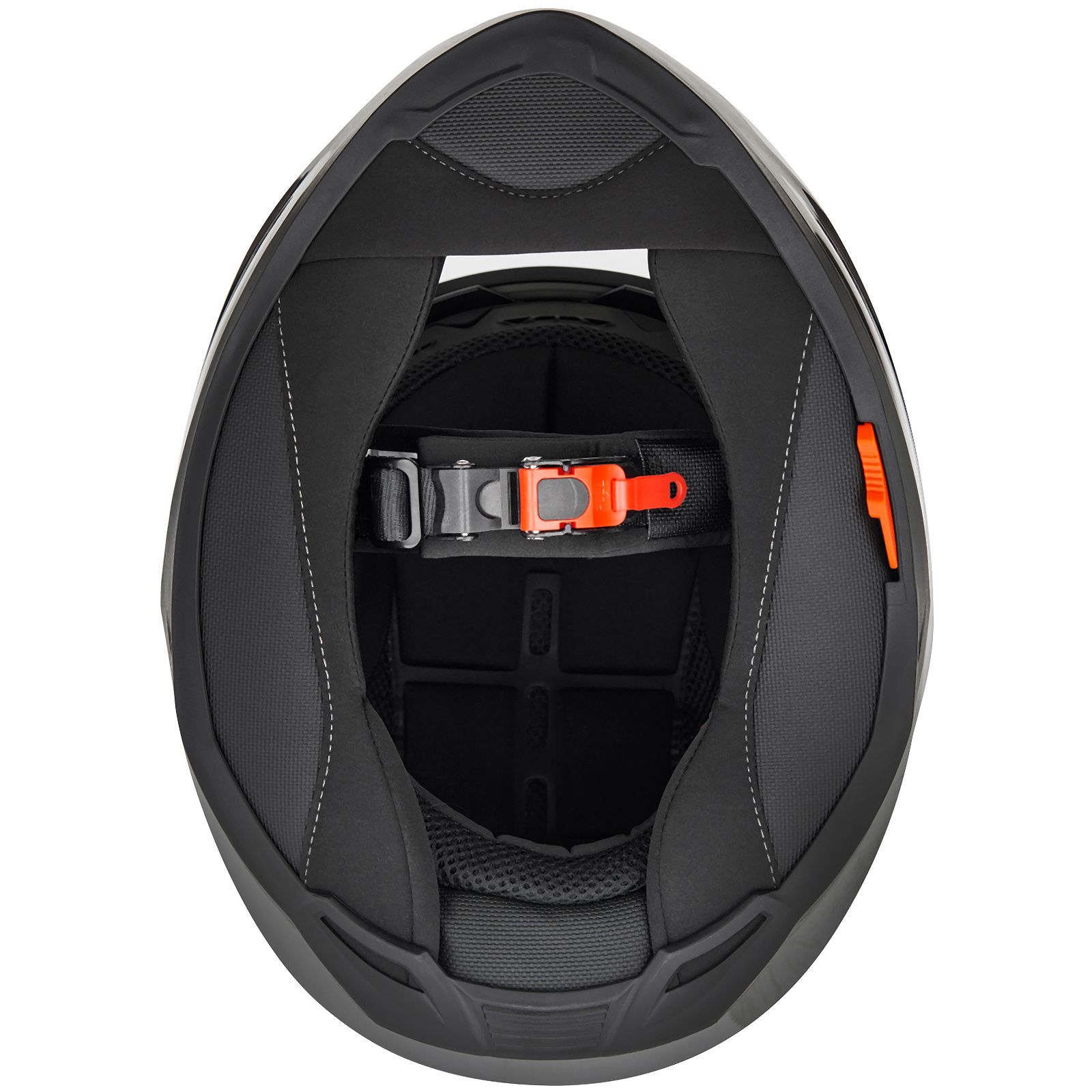 Germot Integralhelm GM 330, matt-schwarz/rot
