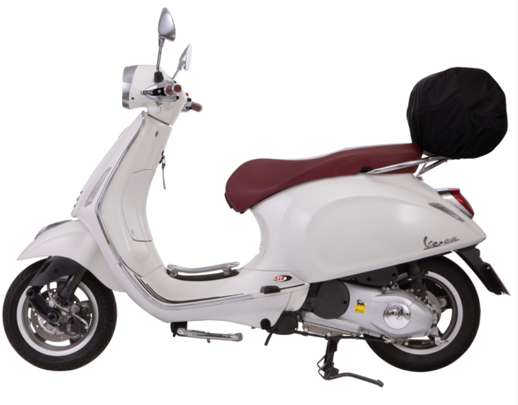Gepäckkorb Classic für Vespa, dunkelbraun