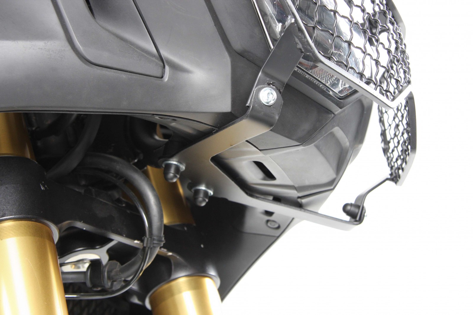 Lampenschutzgitterhalter für Honda CRF 1000 Africa Twin (Bj.16-17) Hepco & Becker