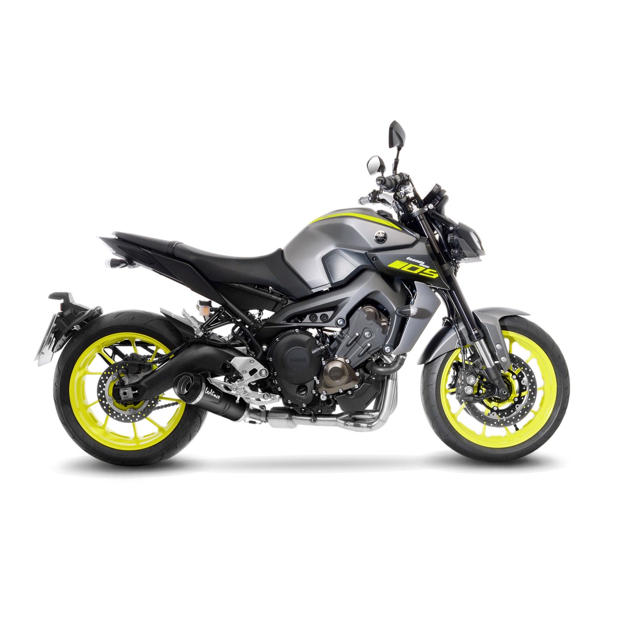 LeoVince Komplettanlage LV One Evo für Yamaha MT-09 /MT-10 /XSR 900, schwarz, Euro4, E-Gutachten