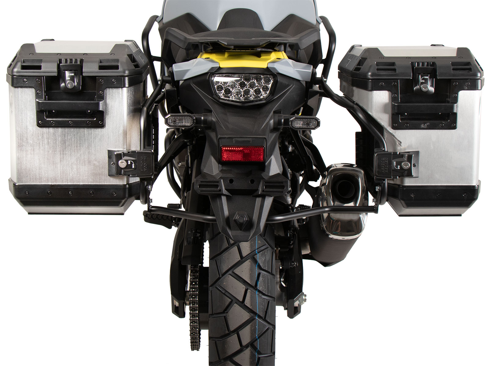 Kofferträgerset Cutout für Suzuki V-Strom 800 DE (23-) Hepco & Becker