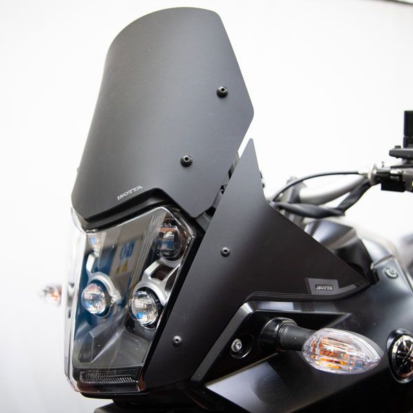 Seitliche Windabweiser schwarz matt für Yamaha Ténéré 700 (19-24)