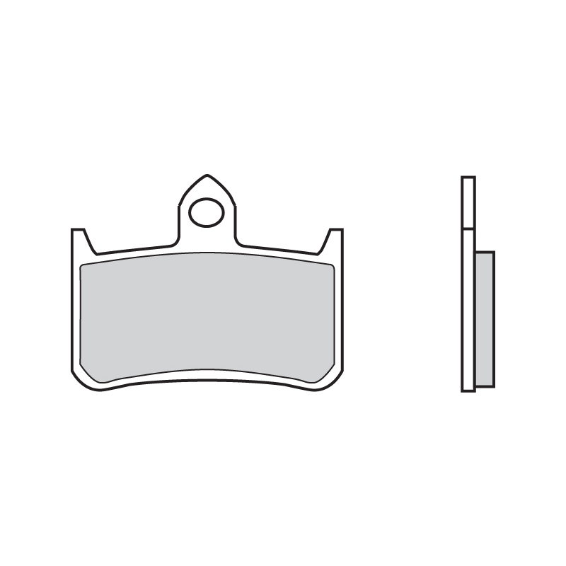 BREMBO Bremsbeläge TYP 07HO28 SR Sinter - Sport