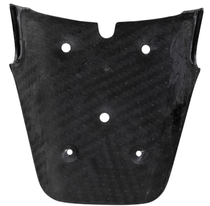 Nummernschildhalter hinten für Vespa GTS/​GTS Super/​GTV 125-300ccm, Carbon