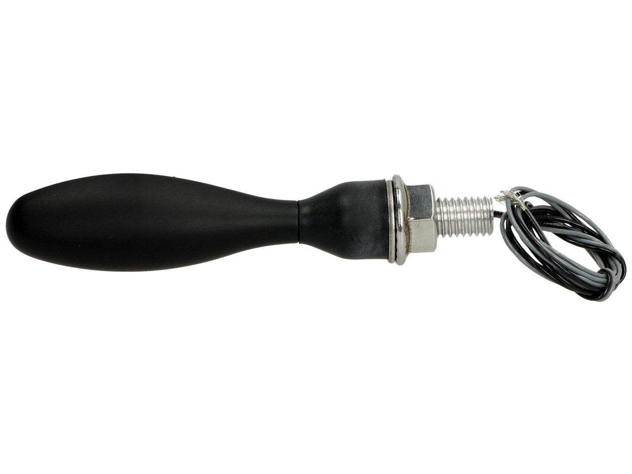 Kellermann Blinker, Micro 1000 Extreme, Stahl, LED, V/H,  L/R, 12 V, schwarz seidenmatt, M8x20