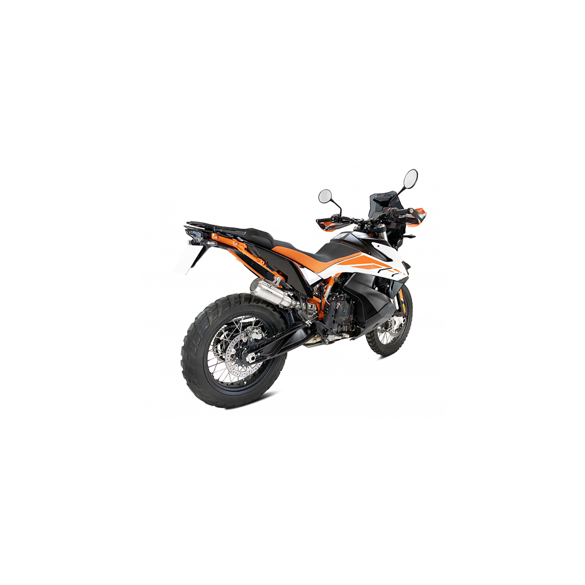 IXRACE MK2 Endtopf KTM 790 /890 Adventure, Edelstahl, E-geprüft, Euro4+5