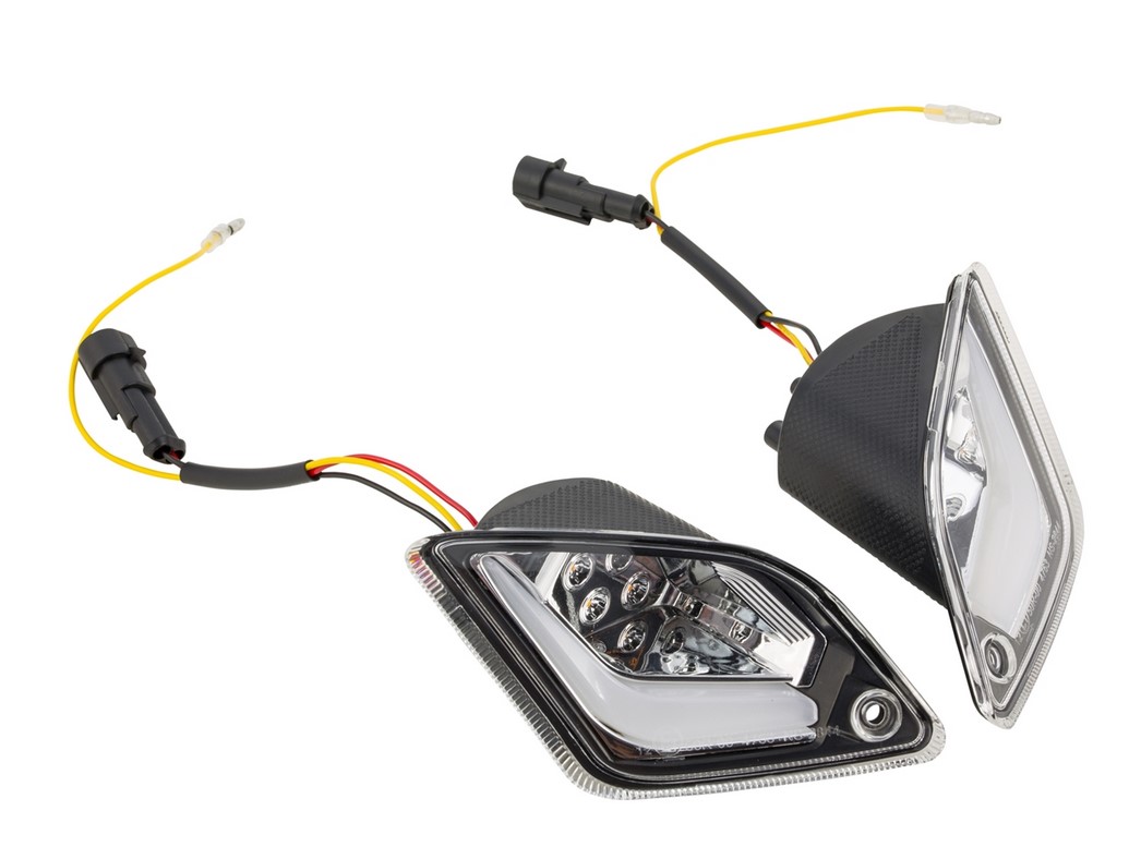 Blinker Kit hinten links/rechts für Vespa GTS/​GTS Super/​GTV/​GT 60/​GT/​GT L ('03-'13), klar