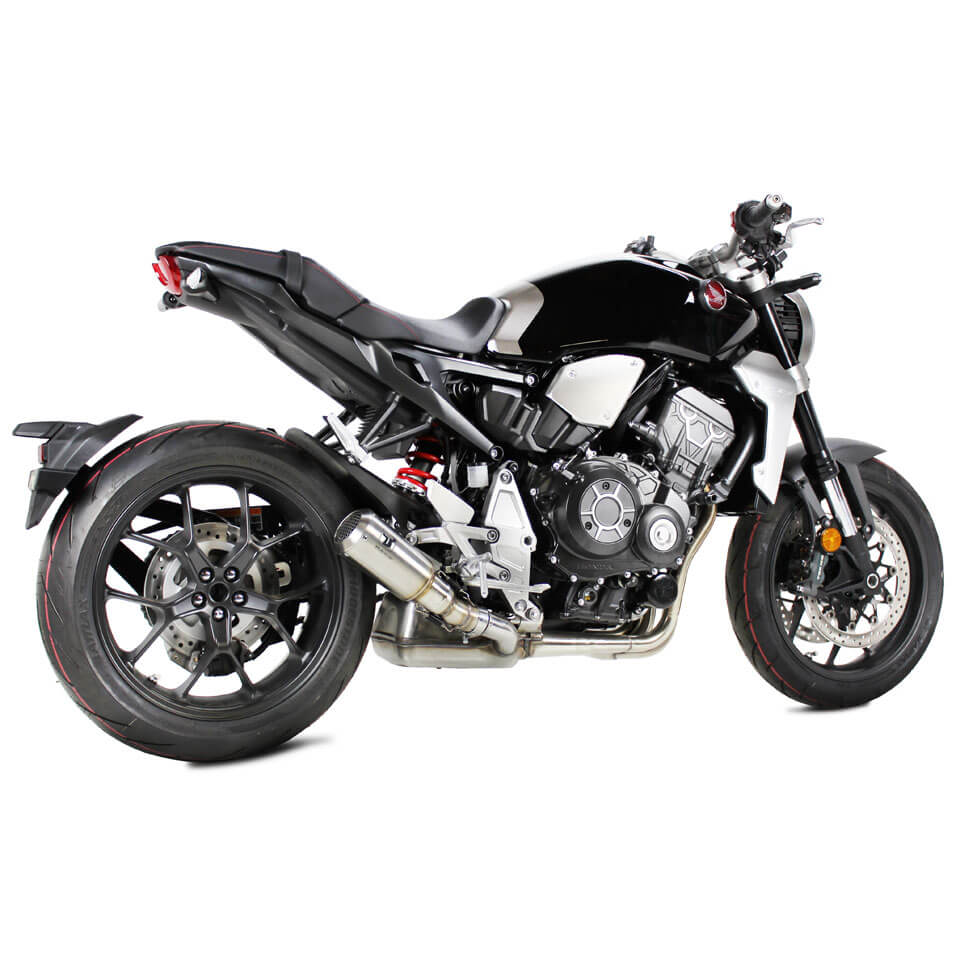 IXRACE MK2 Endtopf Honda CB 1000 RA Neo Sports Cafe, Edelstahl silber, E-geprüft, Euro4+5