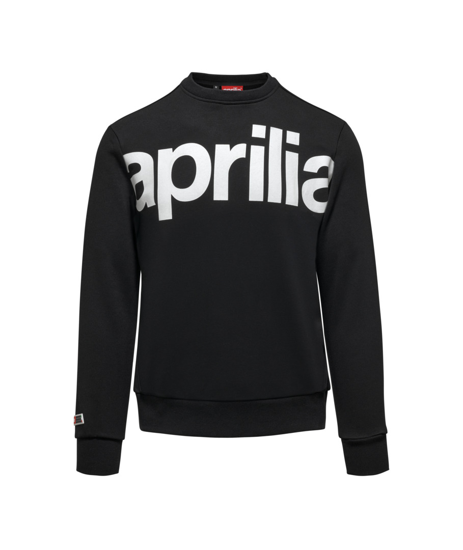 Aprilia Sweat Shirt Kollektion 2024 Unisex schwarz