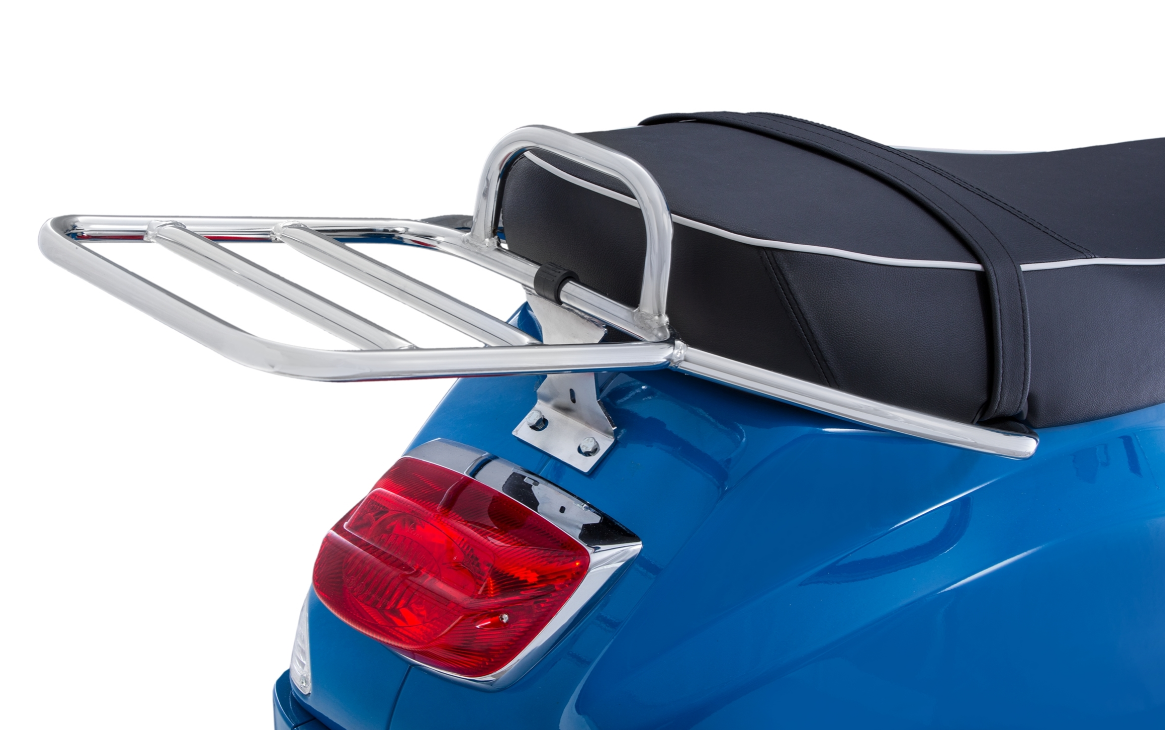 Gepäckbrücke hinten für Vespa LX/​LXV/S 50-150ccm, chrom