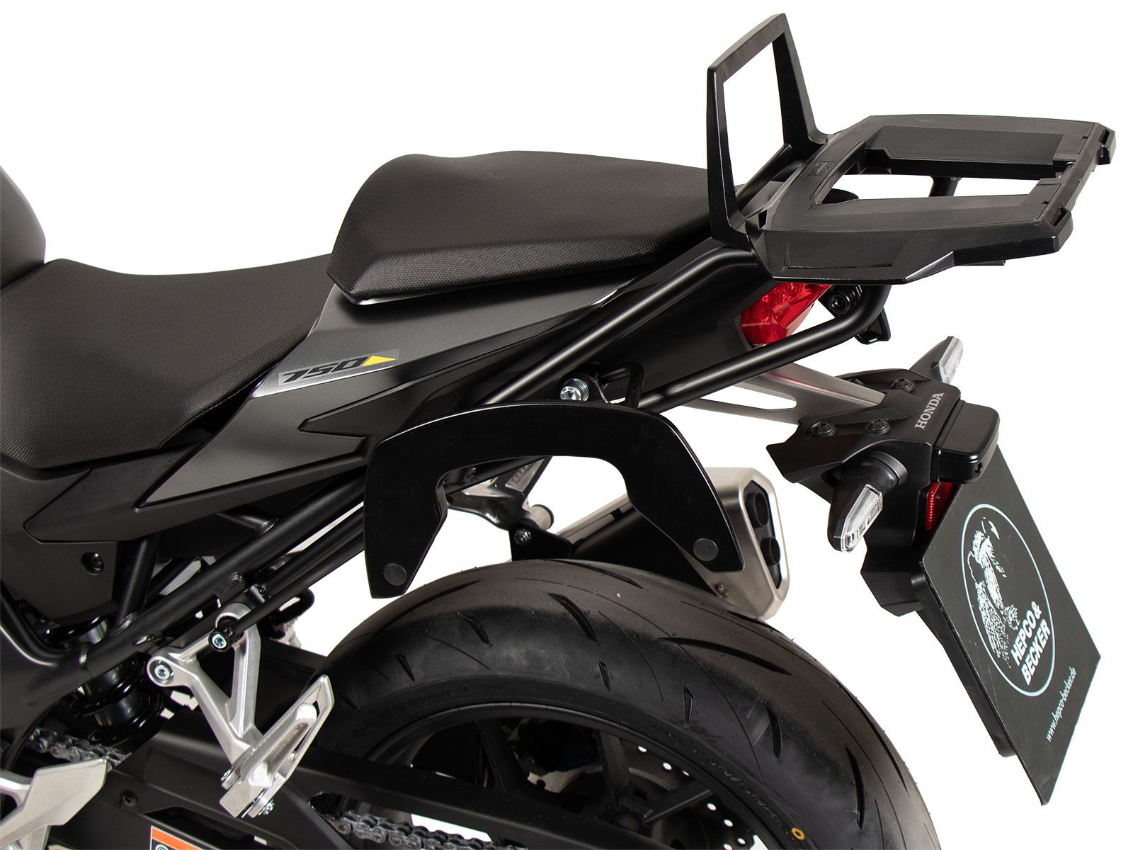 Alurack Topcase-Träger für Honda CB 750 Hornet (23-) Hepco & Becker