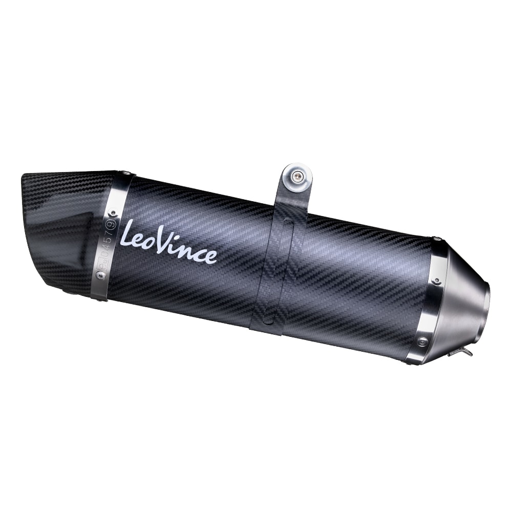 LeoVince Auspuffanlage SBK LV One Evo 2, Carbon, Komplettanlage für Z 650 / Ninja 650 (Bj.17-19)
