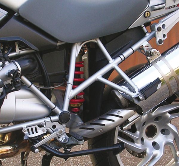 Hinterer Spritzschutz für BMW R 1200 GS (04-07) /Adventure (06-07), Kunststoff, schwarz