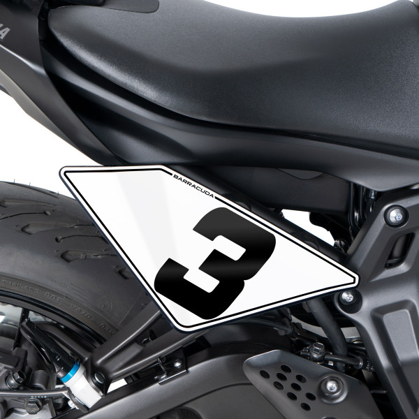 Nummerntafel für Yamaha MT-07 (21-24) - Barracuda