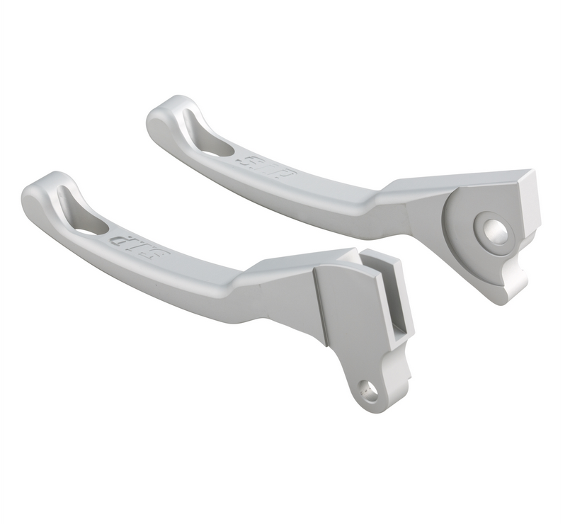 Sporthebel Set Bremse Shorty für Vespa LX /​LXV /​S /​Primavera /​Sprint 50-150ccm, silber matt