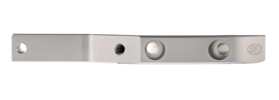 Fußrastenadapter Sozius für Vespa GTS/​GTS Super/​GTV/​GT 60/​GT/​GT L 125-300ccm, silber matt