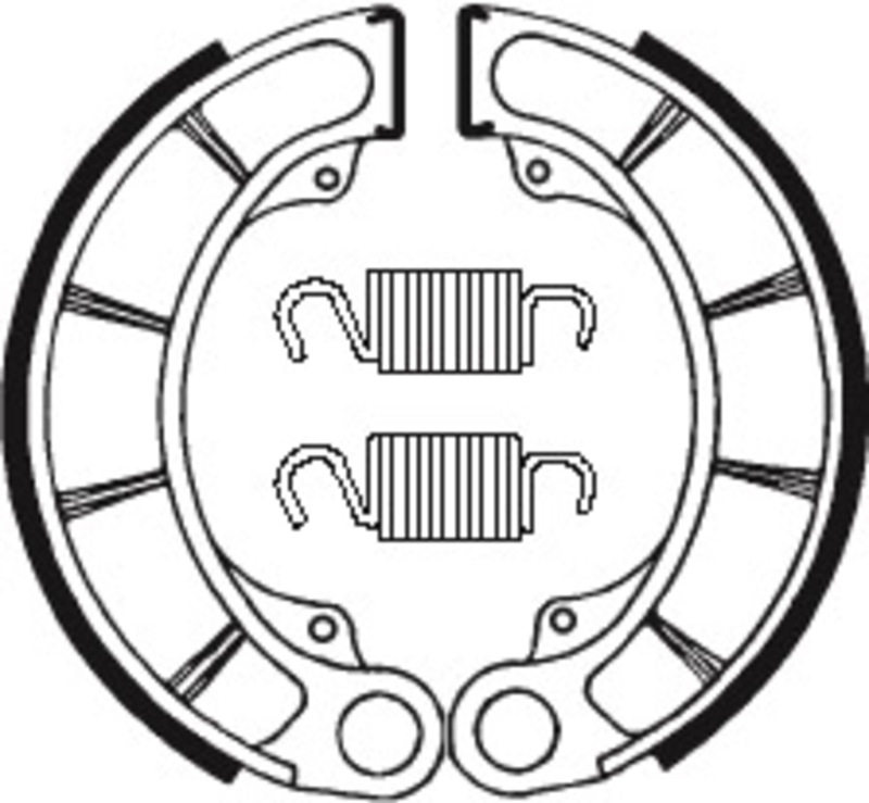 Tecnium Street Organische Bremsbacken - BA059