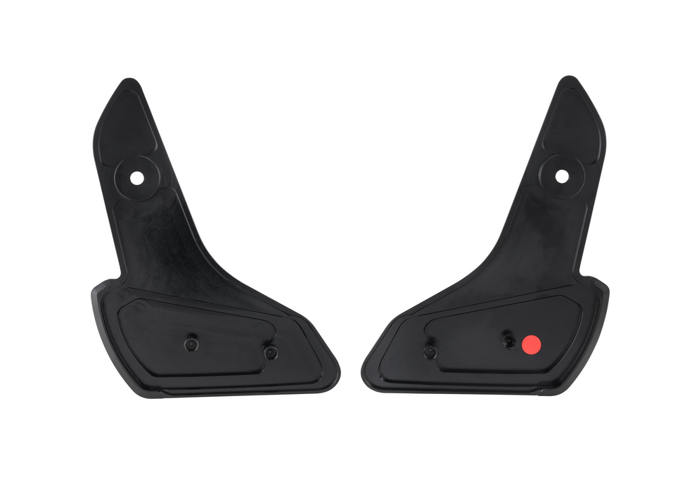 Fußrasten rechts und links für Vespa Primavera /​Sprint 50-150ccm 2T/​4T AC, schwarz